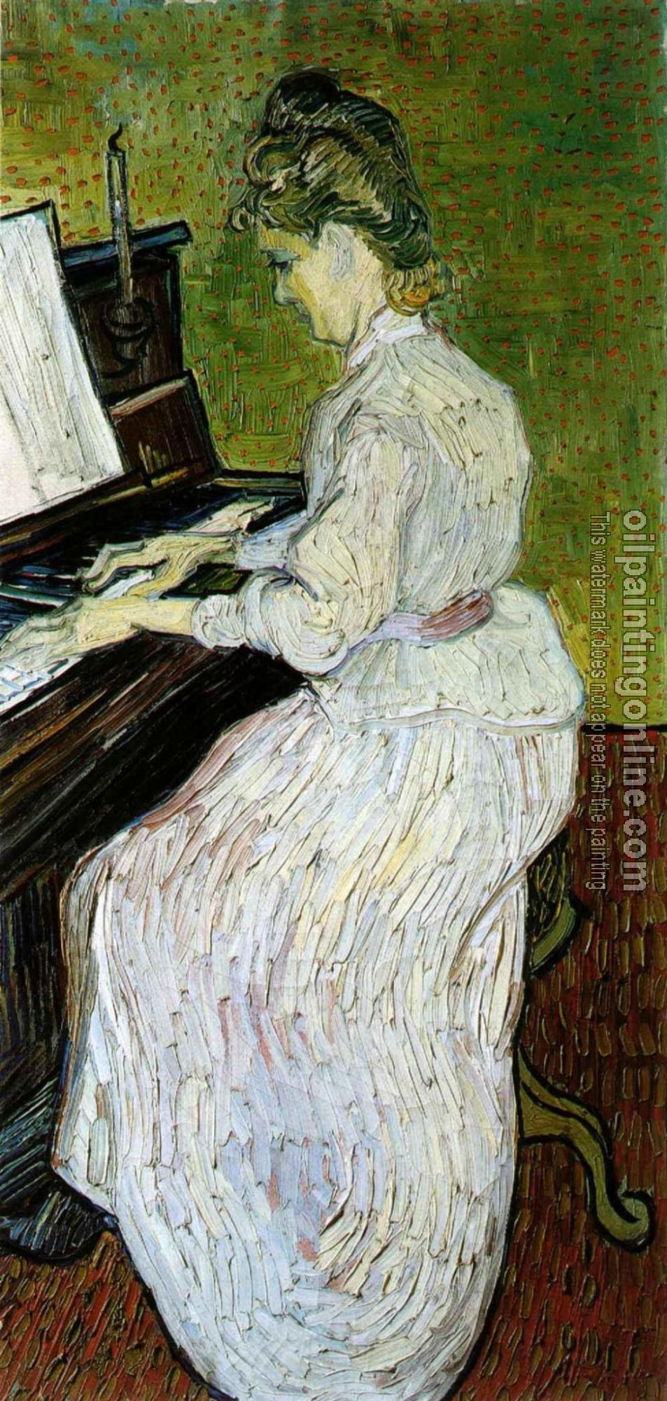 Gogh, Vincent van - Marguerite Gachet at the Piano